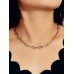 Link Choker Necklace in Silver