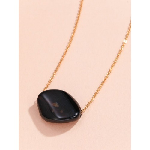 black stone jewelry