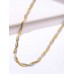 Two Tone Stainless Steel Necklace