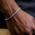 Stainless Steel Twist Chain Bracelet