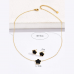 Stainless Steel Five Clover Jewellery Set