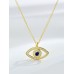 Stainless Steel Evil Eye Necklace