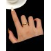 Stainless Steel Adjustable Wave Ring