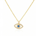 Stainless Steel Evil Eye Necklace