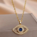 Stainless Steel Evil Eye Necklace