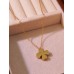 Stainless Steel Clover Pendant Necklace