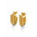 Stainless Steel Layered Line Earrings