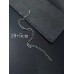 Stainless Steel Geometric Link Chain Wristlet