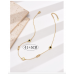 Stainless Steel Roman Numerals Collarbone Chain