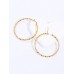 Stainless Steel Medium Decor Hoops