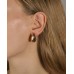 Stainless Steel Mini Raindrop Chunky Earrings