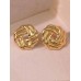 Stainless Steel Decor Stud Earrings