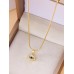 Stainless Steel Evil Eye Pendant Necklace