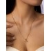 Stainless Steel Evil Eye Pendant Necklace