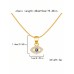 Stainless Steel Evil Eye Pendant Necklace