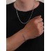Stainless Steel Chain and Wristlet Set