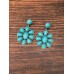 Turquoise Decor Drop Earrings