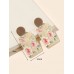 Cute Floral Drop Earrings